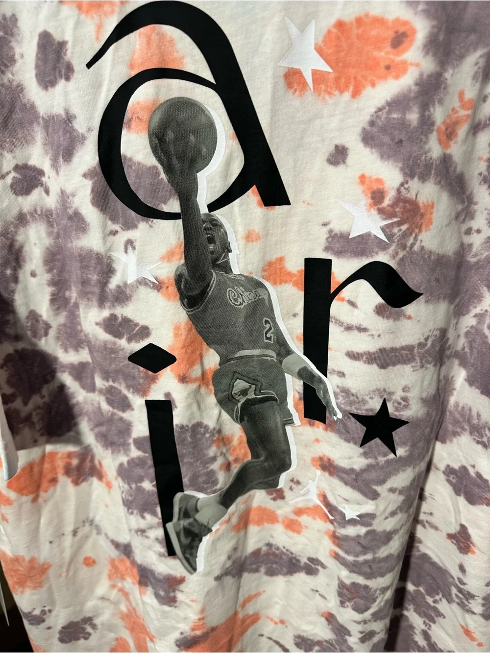 Jordan Brand Air Jordan Tie-Dye Graphic T-Shirt
